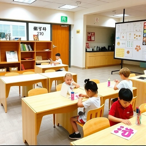 徐家汇街道专属：小学生阅览室绘画桌椅尺寸定制