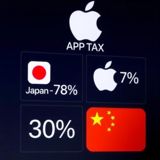 苹果日本调降“苹果税” 中国市场30%费率引争议