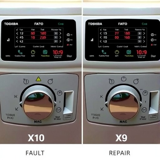 东芝x10洗衣机对比X9故障代码分析及解决方法【详解】