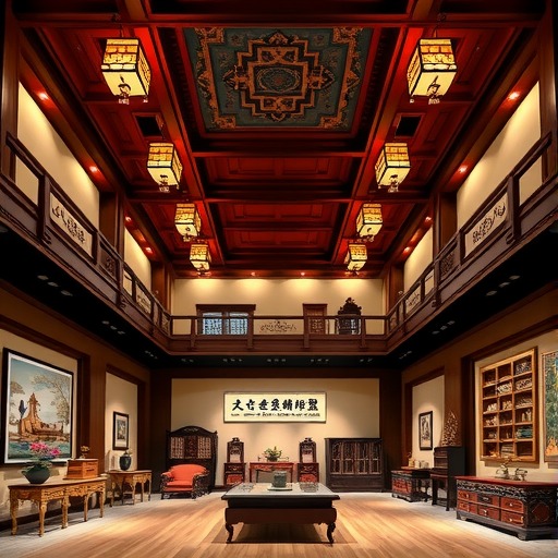 首届中国红木家具展览会在东阳举办