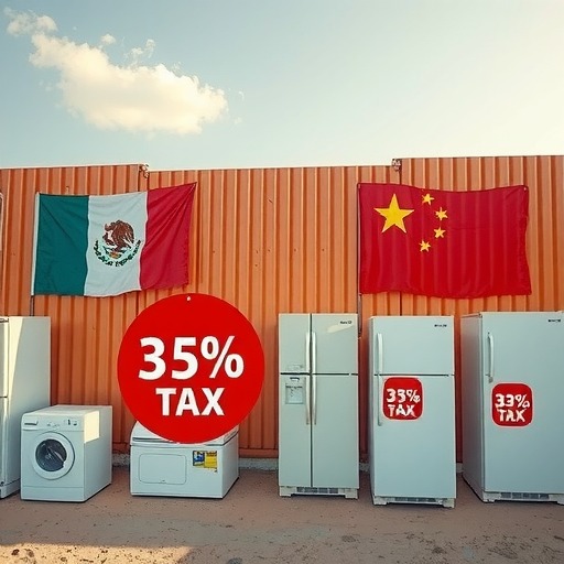 墨西哥将对中国等国加征关税，家电产品税率最高达35%