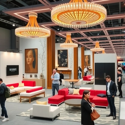 第二十八届中国国际家具展览会和2023摩登上海时尚家居展盛大开幕