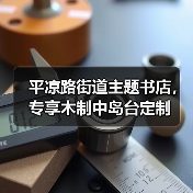 平凉路街道主题书店，专享木制中岛台定制（图3）