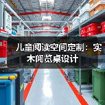 儿童阅读空间定制:实木阅览桌设计(图2) 儿童阅读空间定制:实木阅览桌设计(图2)