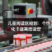 儿童阅读区规划：个性化卡座高度设定
