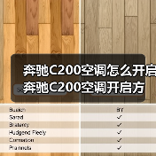 奔驰C200空调怎么开启 奔驰C200空调开启方法【详解】（图4）