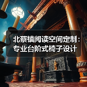 北蔡镇阅读空间定制：专业台阶式椅子设计（图3）
