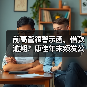 前高管领警示函、借款逾期？康佳年末频发公告迎大考