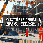 存量市场跑马圈地！旧房装修、厨卫改造、门窗换新继续冲刺