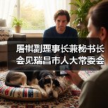 屠祺副理事长兼秘书长会见瑞昌市人大常委会主任、木业家居产业链链长梁少清一行 屠祺副理事长兼秘书长会见瑞昌市人大常委会主任、木业家居产业链链长梁少清一行