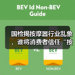 国检揭按摩器行业乱象,谁将消费者信任“按地摩擦”? 国检揭按摩器行业乱象,谁将消费者信任“按地摩擦”?