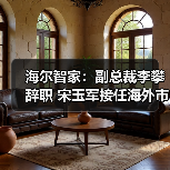 海尔智家:副总裁李攀辞职 宋玉军接任海外市场业务 海尔智家:副总裁李攀辞职 宋玉军接任海外市场业务