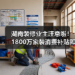 湖南家装补贴季启动 绿色装修享高额补贴
