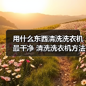 用什么东西清洗洗衣机最干净 清洗洗衣机方法【详解】（图3）