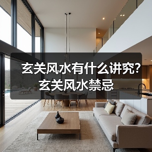 玄关风水禁忌与讲究 装修注意事项布局禁忌
