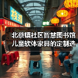 北蔡镇社区智慧图书馆儿童软体家具的定制选择（图4）