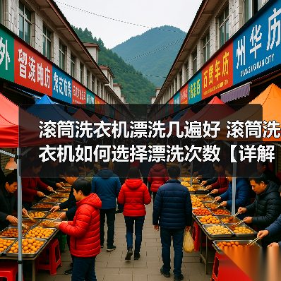滚筒洗衣机漂洗几遍好 滚筒洗衣机如何选择漂洗次数【详解】(图3) 滚筒洗衣机漂洗几遍好 滚筒洗衣机如何选择漂洗次数【详解】(图3)
