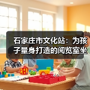 石家庄市文化站儿童阅览室坐具设计解析