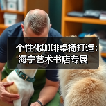 个性化咖啡桌椅打造：海宁艺术书店专属（图1）