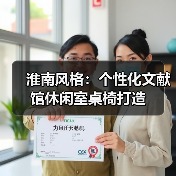 淮南风格：个性化文献馆休闲室桌椅打造（图3）