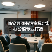 临安县图书馆家具定制：办公椅专业打造（图1）