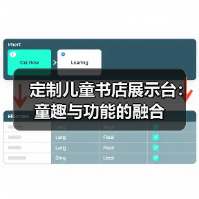 定制儿童书店展示台：童趣与功能的融合（图4）