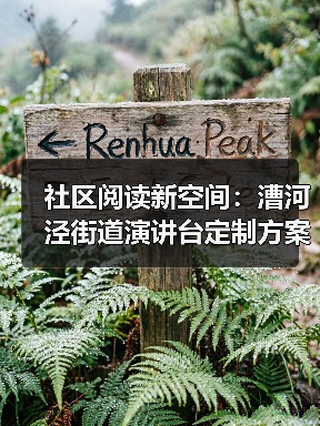 社区阅读新空间:漕河泾街道演讲台定制方案(图4) 社区阅读新空间:漕河泾街道演讲台定制方案(图4)