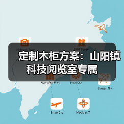 定制木柜方案：山阳镇科技阅览室专属（图4）