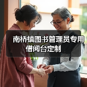 南桥镇图书管理员专用借阅台定制