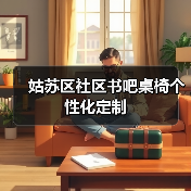 姑苏区社区书吧桌椅个性化定制（图3）
