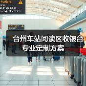 台州车站阅读区收银台专业定制方案(图4) 台州车站阅读区收银台专业定制方案(图4)