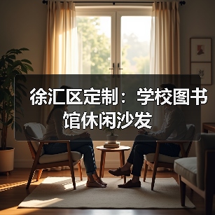 徐汇区定制：学校图书馆休闲沙发（图2）