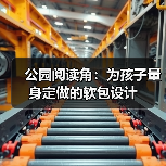 公园阅读角:为孩子量身定做的软包设计(图3) 公园阅读角:为孩子量身定做的软包设计(图3)