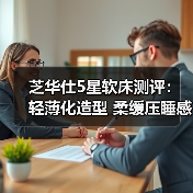 芝华仕5星软床测评：轻薄化造型 柔缓压睡感 一键开启酣睡模式（型号：艾凡床架+艾凡二代床垫）（图1）