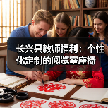 长兴县教师福利：个性化定制的阅览室座椅