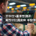 芝华仕5星床垫测评：高性价比真皮床 半旋侧翼个性设计 床垫用料足（型号：C266安加拉套床）（图4）
