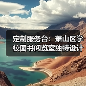 定制服务台：萧山区学校图书阅览室独特设计（图3）