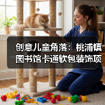 创意儿童角落:桃浦镇图书馆卡通软包装饰项目(图1) 创意儿童角落:桃浦镇图书馆卡通软包装饰项目(图1)