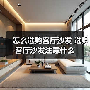 怎么选购客厅沙发 选购客厅沙发注意什么（图3）