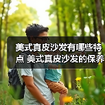 美式真皮沙发有哪些特点 美式真皮沙发的保养方法（图1）