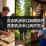 洗衣机进水口如何拆开 洗衣机进水口拆开方法【详解】(图1) 洗衣机进水口如何拆开 洗衣机进水口拆开方法【详解】(图1)