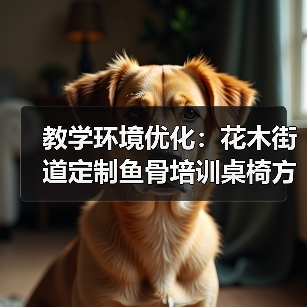 教学环境优化：花木街道定制鱼骨培训桌椅方案（图1）