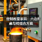 定制教室家具：六边形桌与椅组合方案（图1）