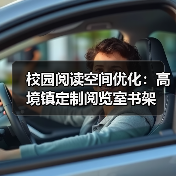 校园阅读空间优化：高境镇定制阅览室书架（图2）