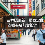 三林镇创新：量身定做连锁书店前台设计（图4）
