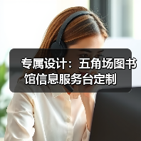 专属设计：五角场图书馆信息服务台定制（图4）