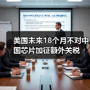 美国未来18个月不对中国芯片加征额外关税(图1) 美国未来18个月不对中国芯片加征额外关税(图1)