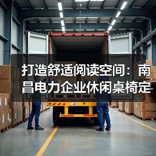 打造舒适阅读空间：南昌电力企业休闲桌椅定制（图3）