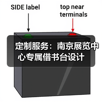 定制服务：南京展览中心专属借书台设计（图3）