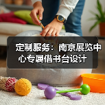 定制服务：南京展览中心专属借书台设计（图4）